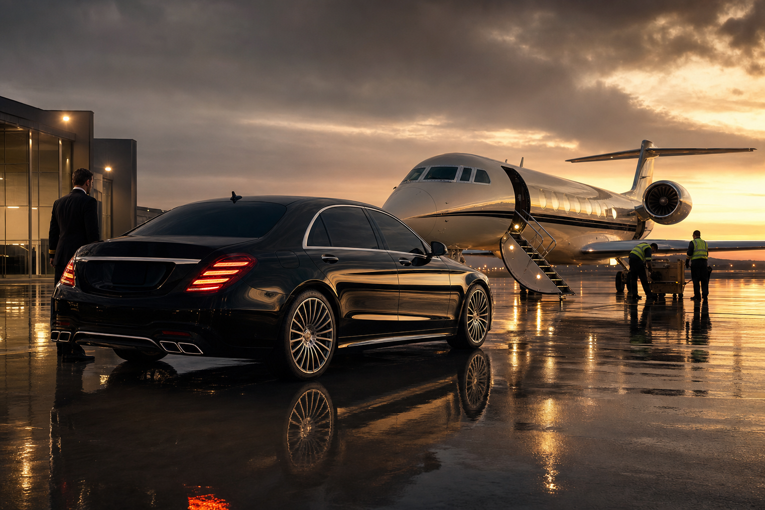 SMF, SFO, OAK, SJC, STS — all-inclusive, flight-monitored airport transfers.