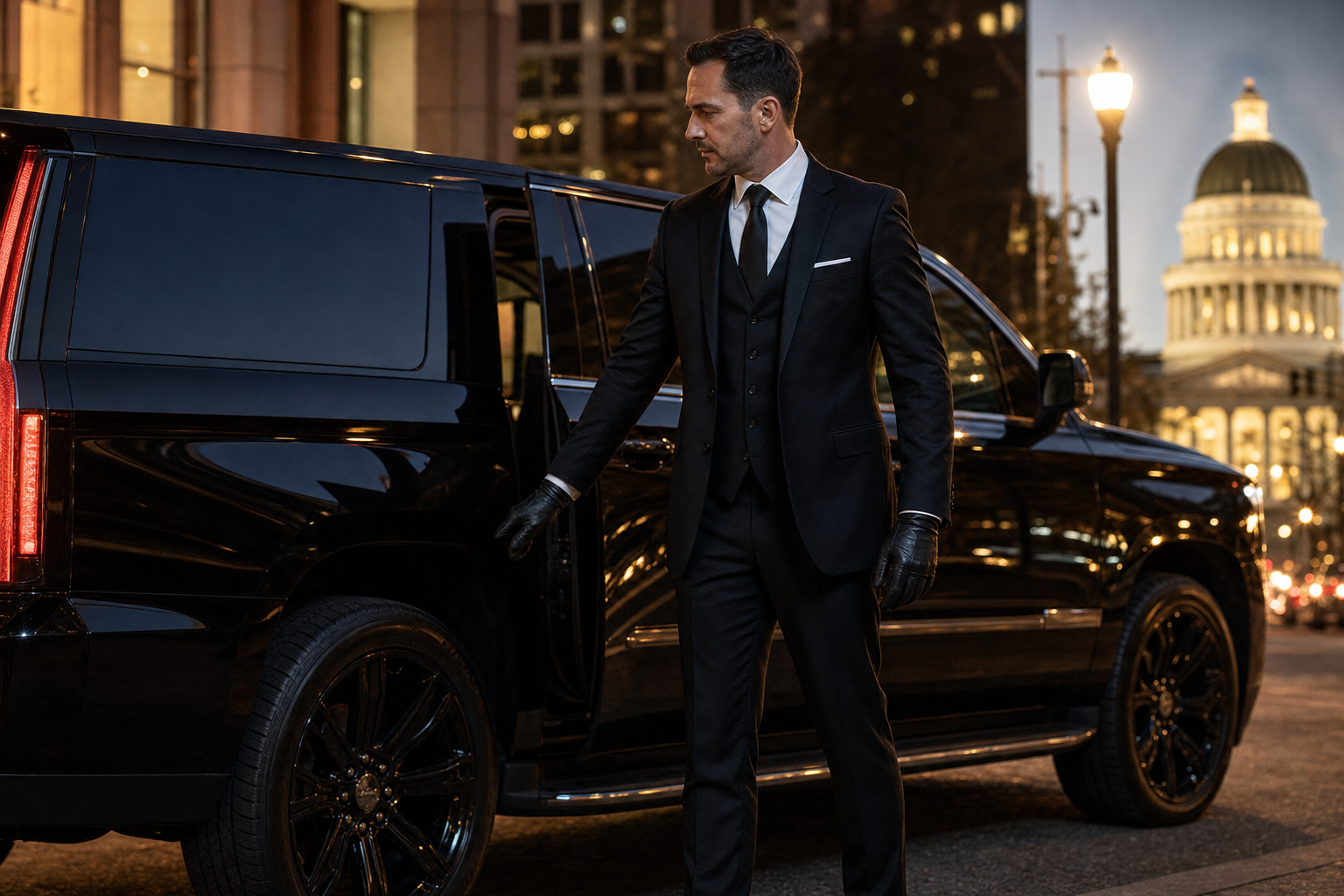 Daily and ad-hoc executive ground transportation.